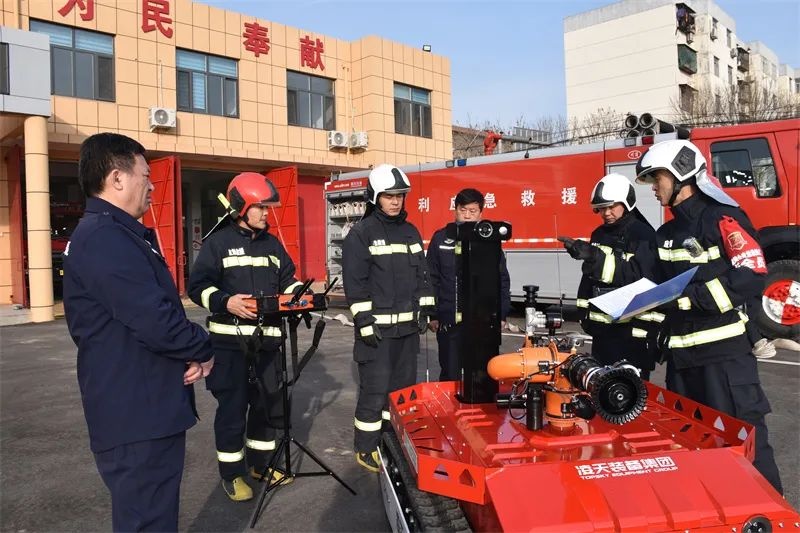 “新戰(zhàn)友”入列，使命必達(dá)， 北京凌天智能助力東營(yíng)油田消防隊(duì)