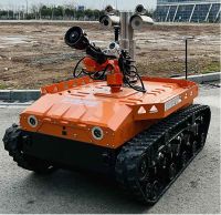 防爆消防滅火偵察機(jī)器人【重型超級動力】 (第10代，360°固定云臺+語音控制）